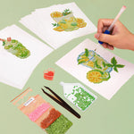 Refreshing Summer Juice 12Pcs - Mini Diamond Painting Kit