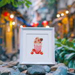 Refreshing Summer Juice 12Pcs - Mini Diamond Painting Kit