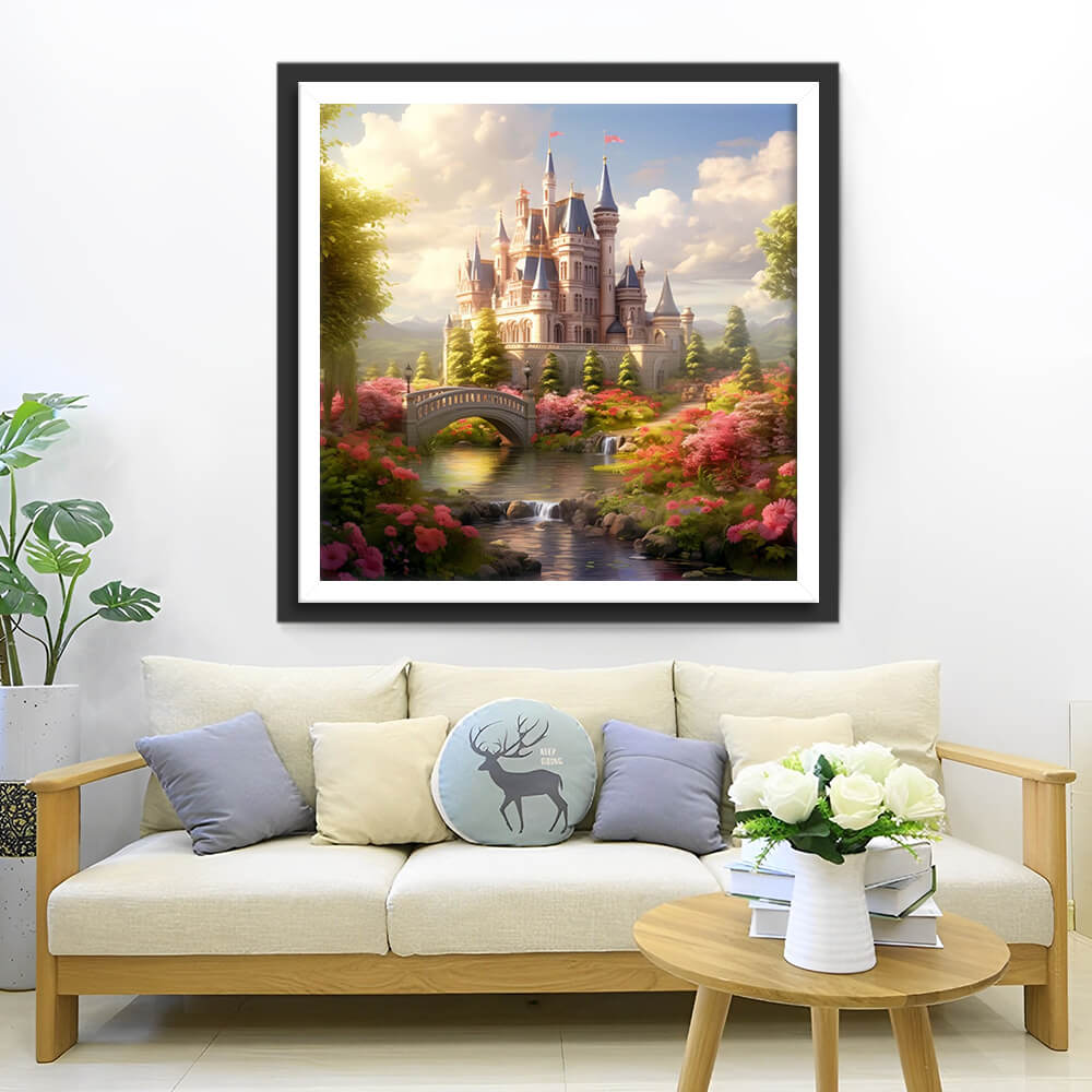 Romantic Castle Diamond Painting