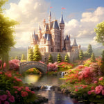 Romantic Castle Diamond Painting