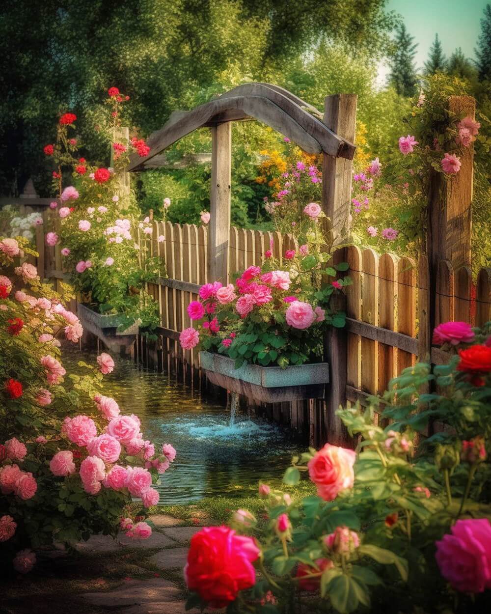 Rose Manor Diamond Painting