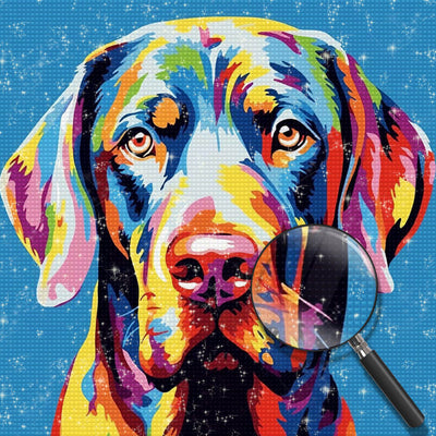 Sad Labrador Diamond Painting