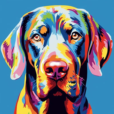 Sad Labrador Diamond Painting