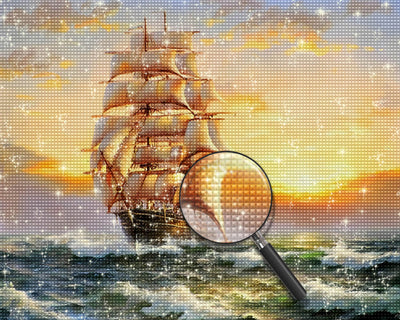 Sailboat Diamond Painting