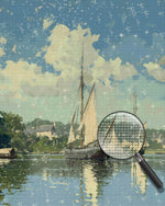 Sailboats at Sea Diamond Painting