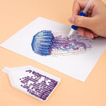 Sea Animals 12Pcs - Mini Diamond Painting Kit