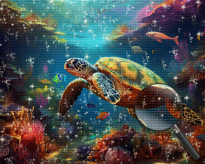 Sea Turtle Diamond Painting