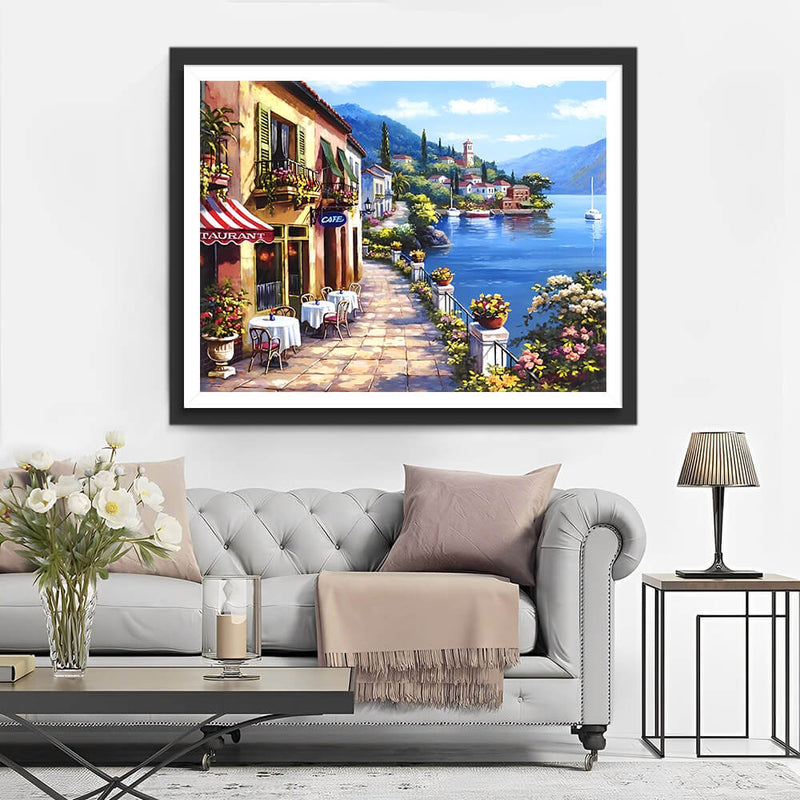 Seaside Shop Diamond Painting