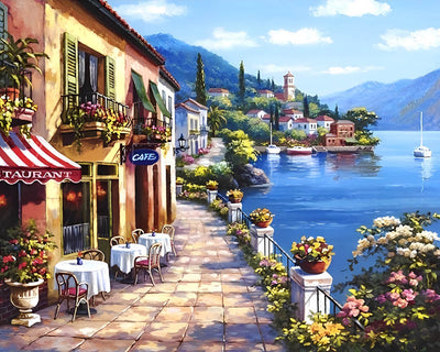 Seaside Shop Diamond Painting