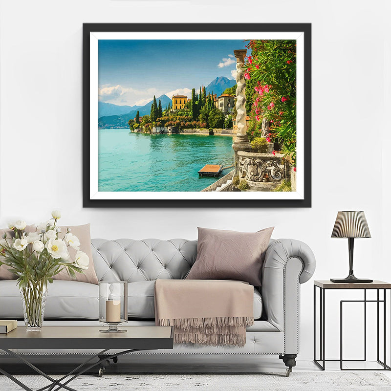 Seaside Town Diamond Painting