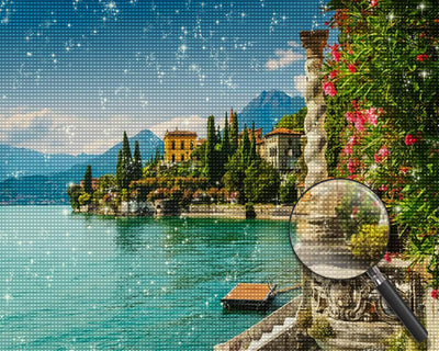 Seaside Town Diamond Painting