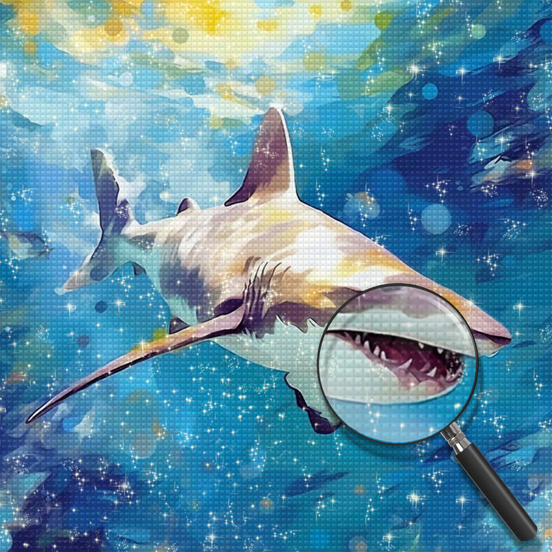 Shark in the Sea Diamond Painting