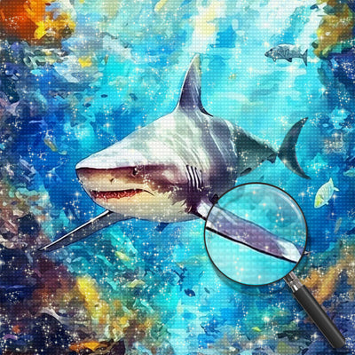 Shark in the Sea Diamond Painting