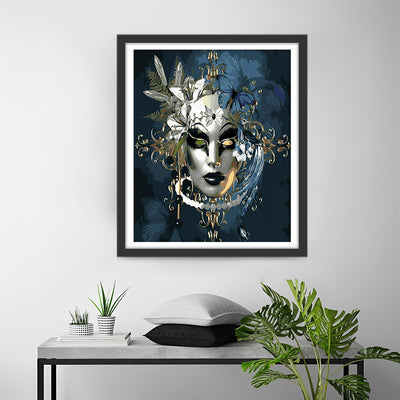 Silver Mask for Woman Diamond Painting