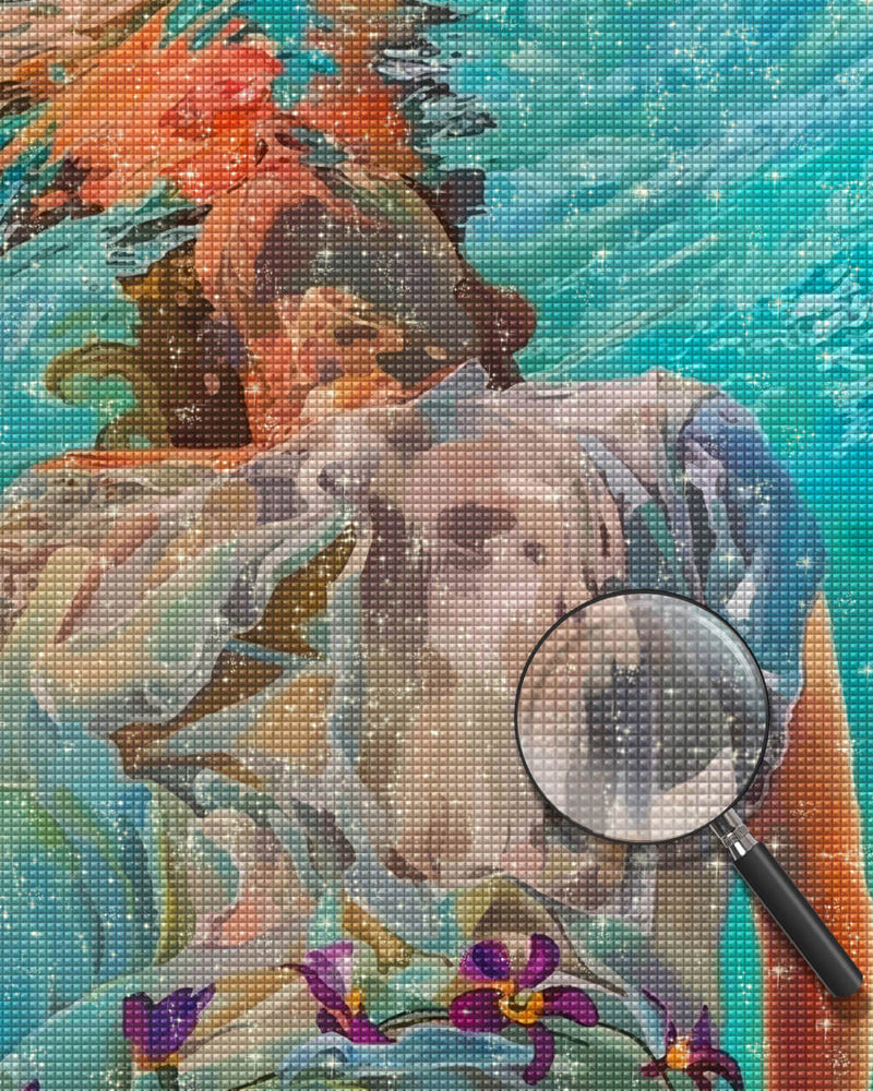 Sinking Woman Diamond Painting