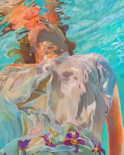 Sinking Woman Diamond Painting