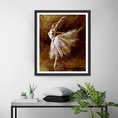 Solo Ballet Dancer Diamond Painting