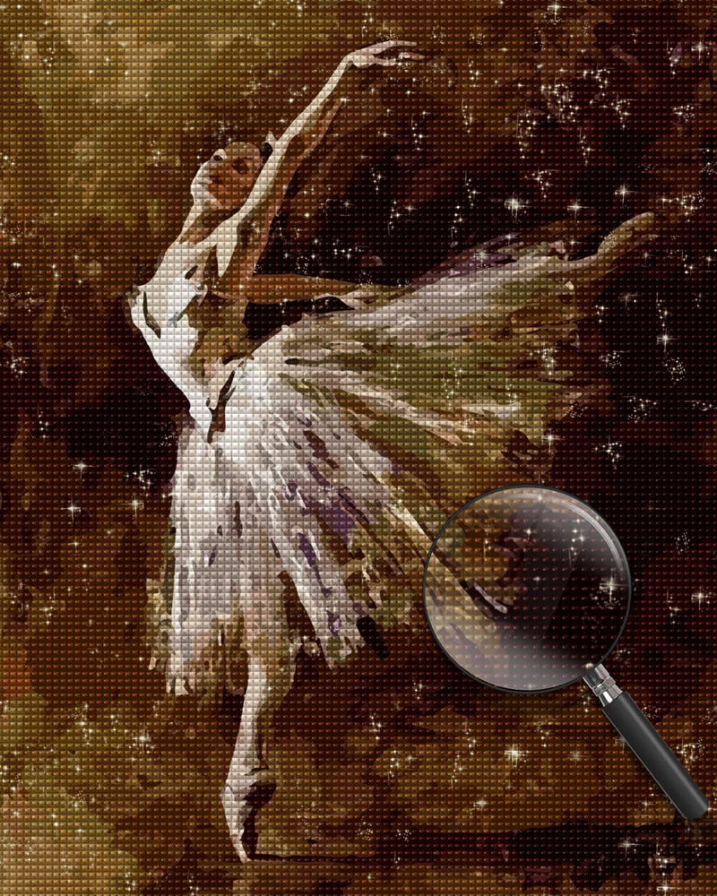 Solo Ballet Dancer Diamond Painting