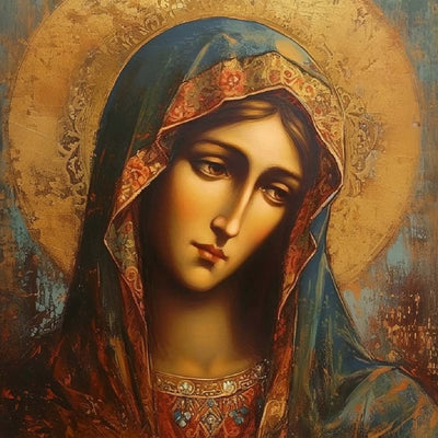 St.Mary Diamond Painting