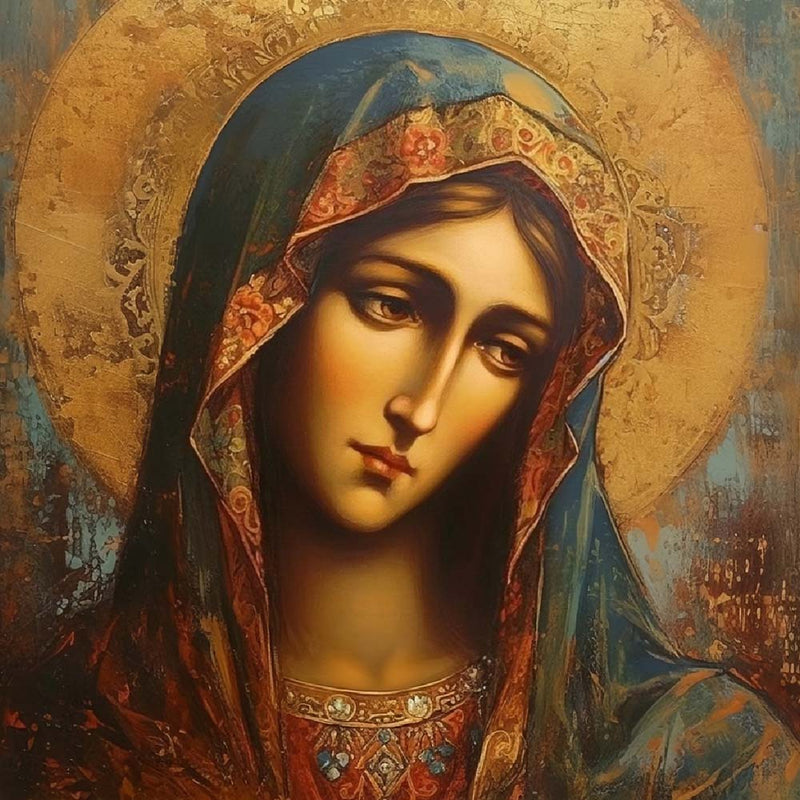 St.Mary Diamond Painting
