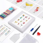 Summer Colorful Cocktails 12Pcs - Mini Diamond Painting Kit