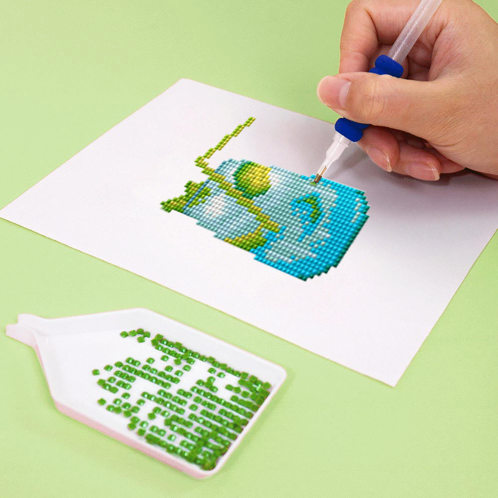 Summer Colorful Cocktails 12Pcs - Mini Diamond Painting Kit