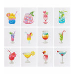 Summer Colorful Cocktails 12Pcs - Mini Diamond Painting Kit