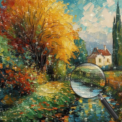 Summer Landscapes in the Countryside Diamond Painting