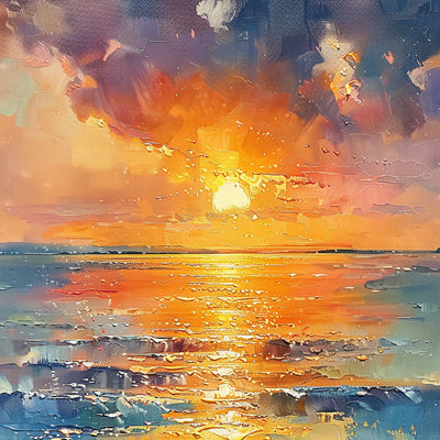 Sunrise at Sea Diamond Painting