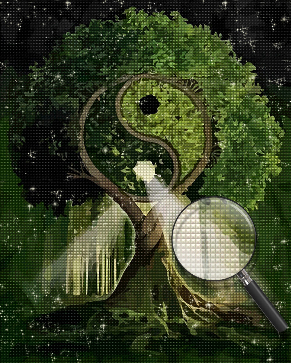 Tai Chi Tree Diamond Painting