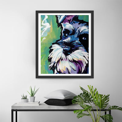 Tangled Schnauzer Diamond Painting