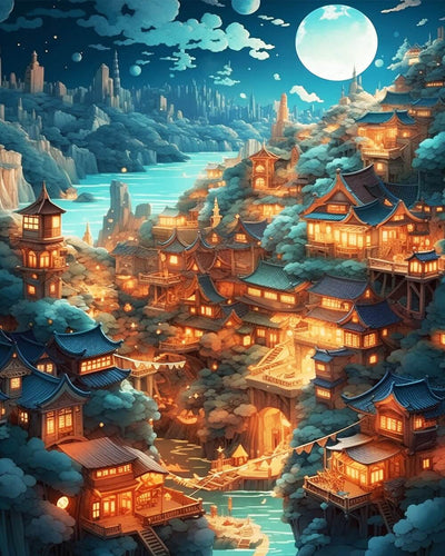 The Ancient City of the East Diamond Painting