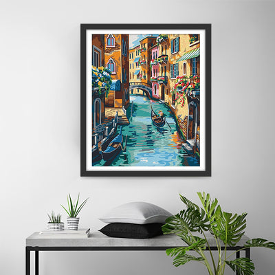 The Clear River of Venice Diamond Painting