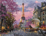 The Eiffel Tower at Sunset Diamond Painting