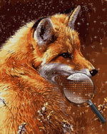 The Fox Looks Back Diamond Painting