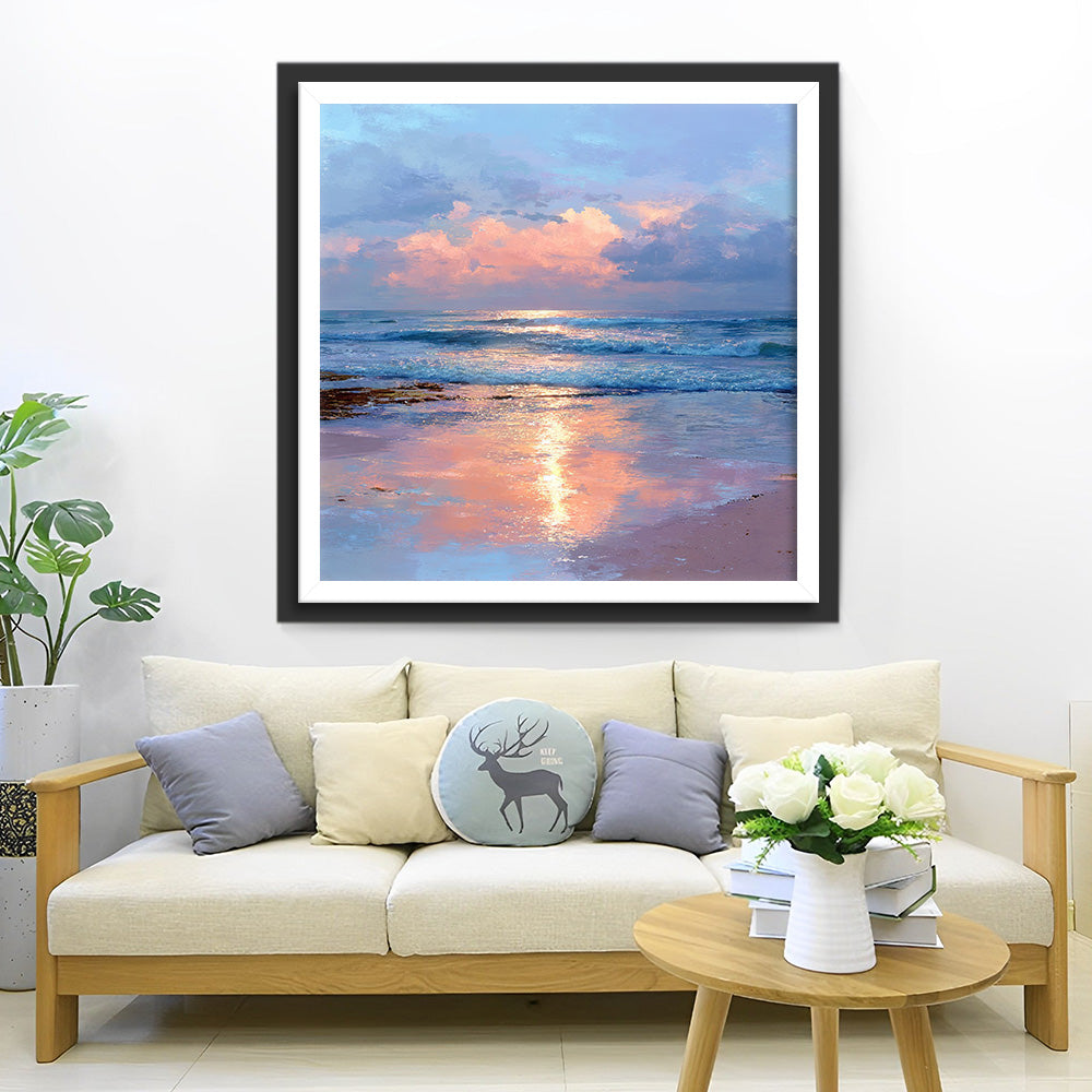 The Sea at Dawn Diamond Painting