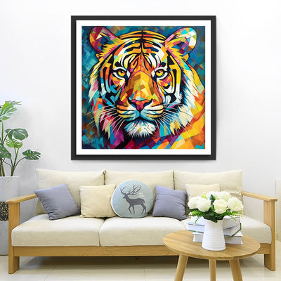The Tiger's Gaze Diamond Painting