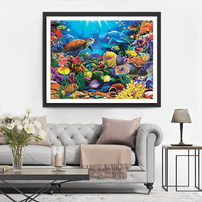 The Underwater World Diamond Painting