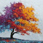 The Vibrant Autumn Canopy Diamond Painting