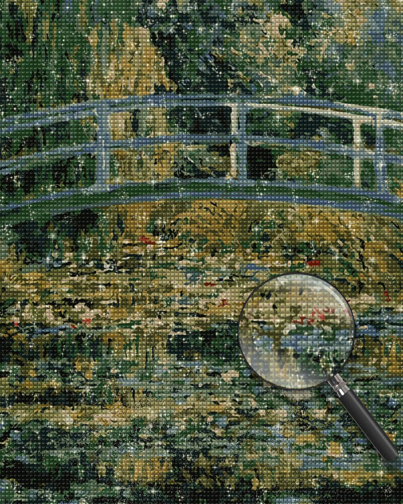 The Water Lily Pond, Claude Monet Diamond Painting