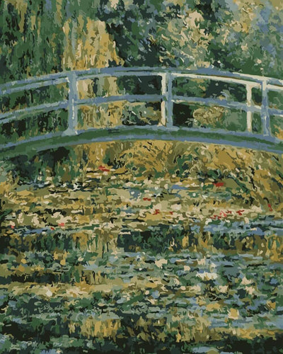 The Water Lily Pond, Claude Monet Diamond Painting
