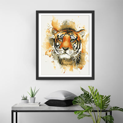 Tiger Head Diamond Painting