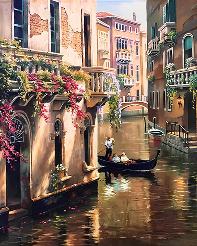 Traveling in Venice Diamond Painting