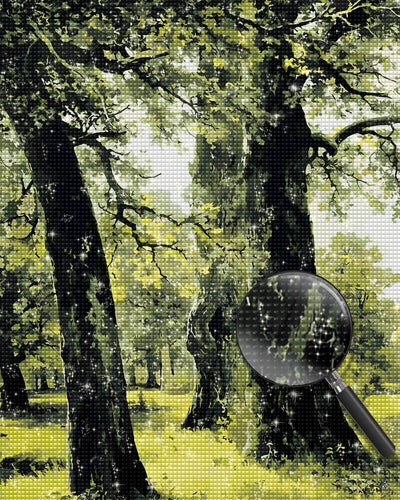Tree Forest Diamond Painting