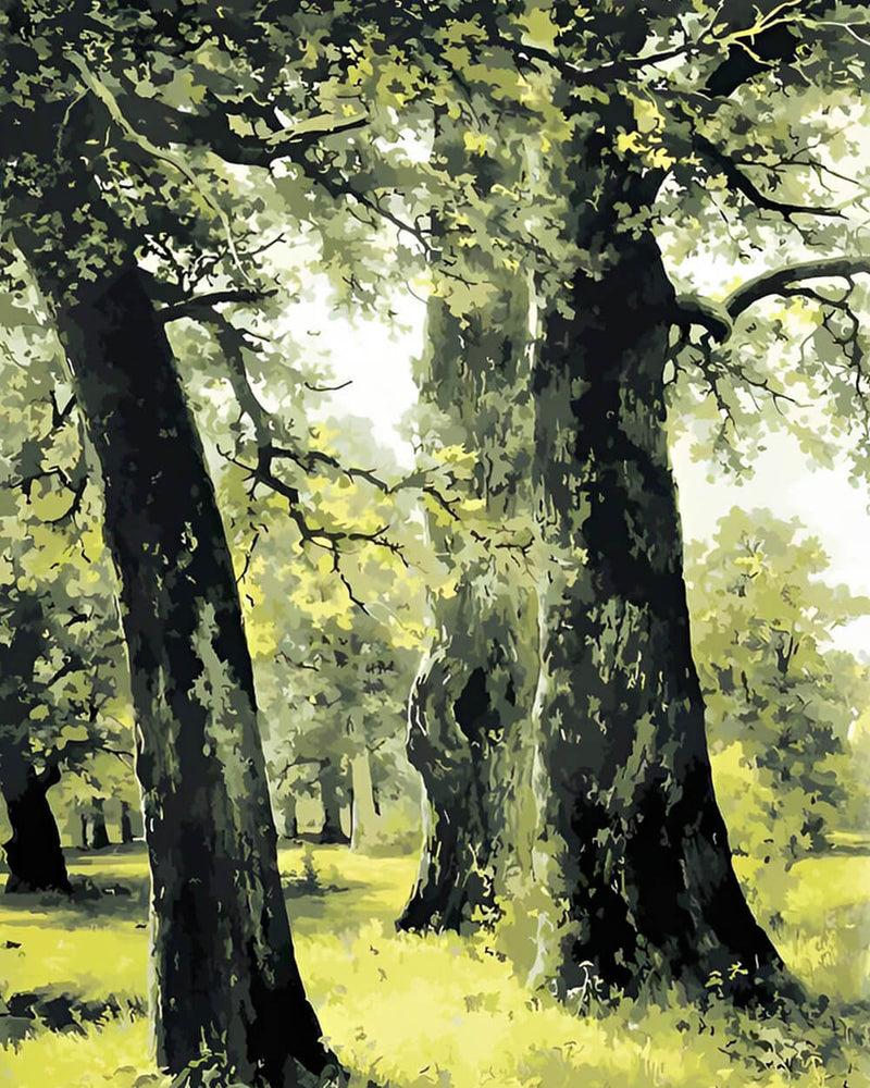 Tree Forest Diamond Painting