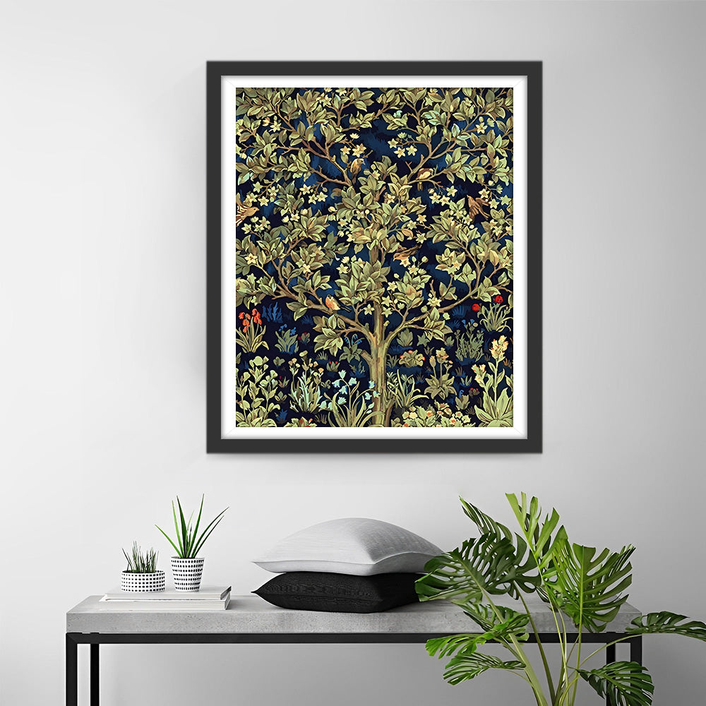 Tree Full of Leaves Diamond Painting