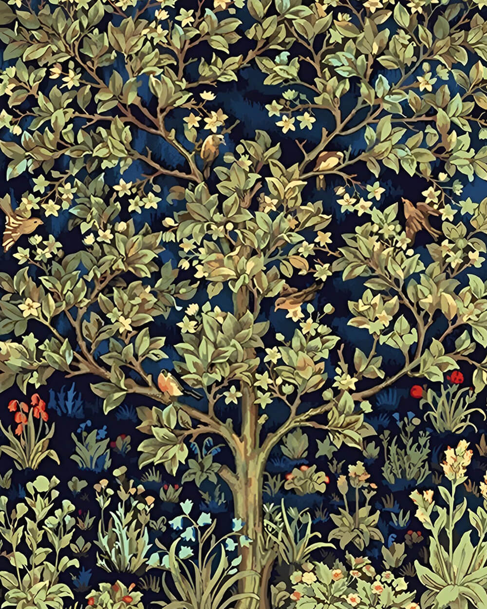 Tree Full of Leaves Diamond Painting