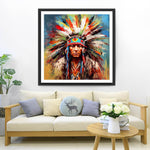 Tribal Leader Diamond Painting
