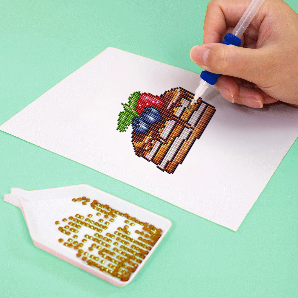 Various Bread Desserts 12Pcs - Mini Diamond Painting Kit