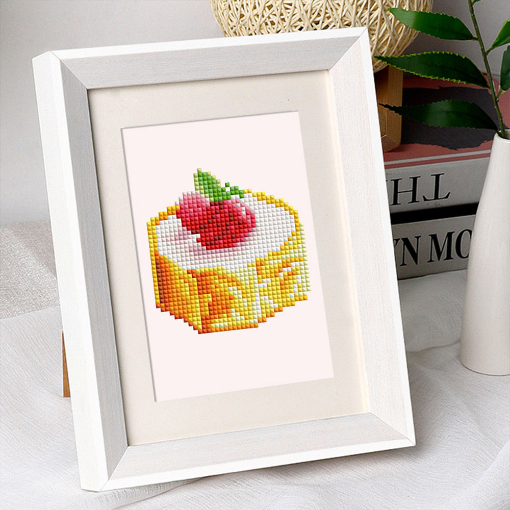 Various Bread Desserts 12Pcs - Mini Diamond Painting Kit